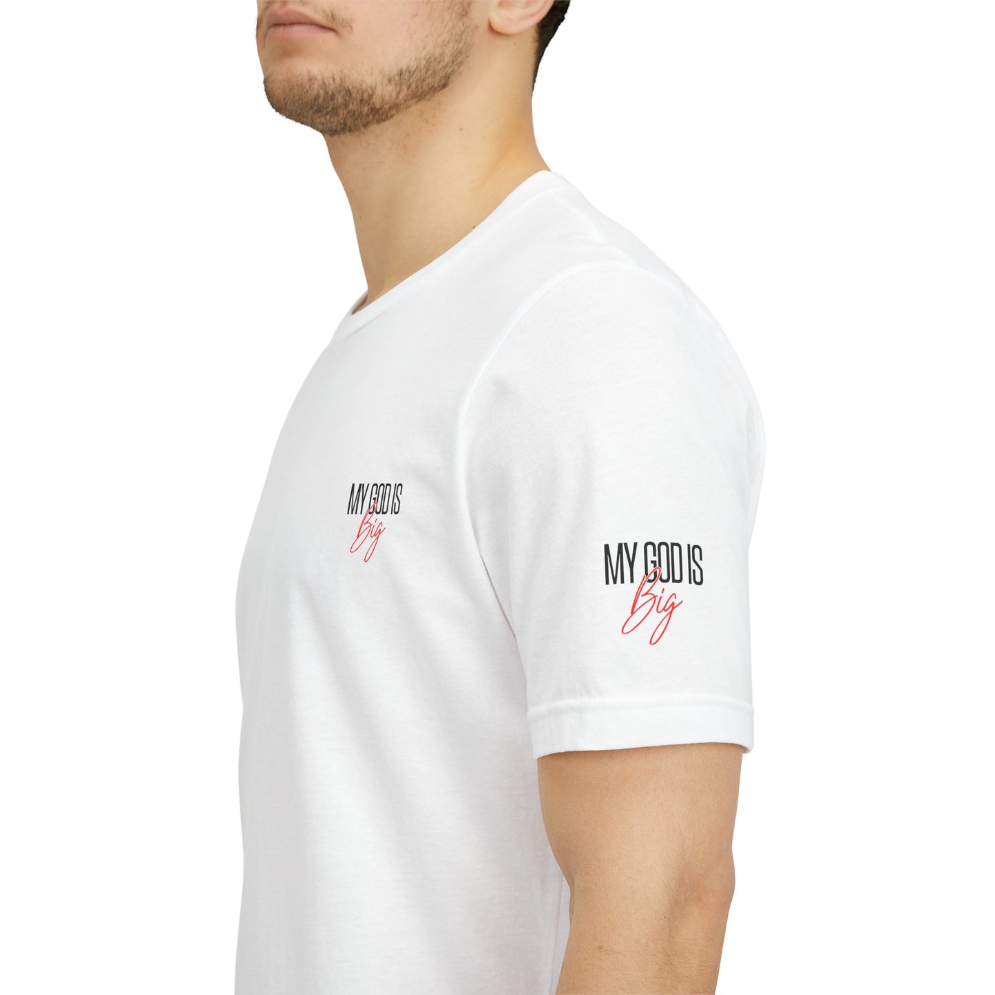 My God Is Big Tee — Christian Faith Graphic T-Shirt - www.trendingbestsellers.com