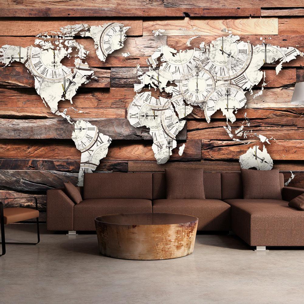 Decorative Pinboard - World Map [Cork Map] 