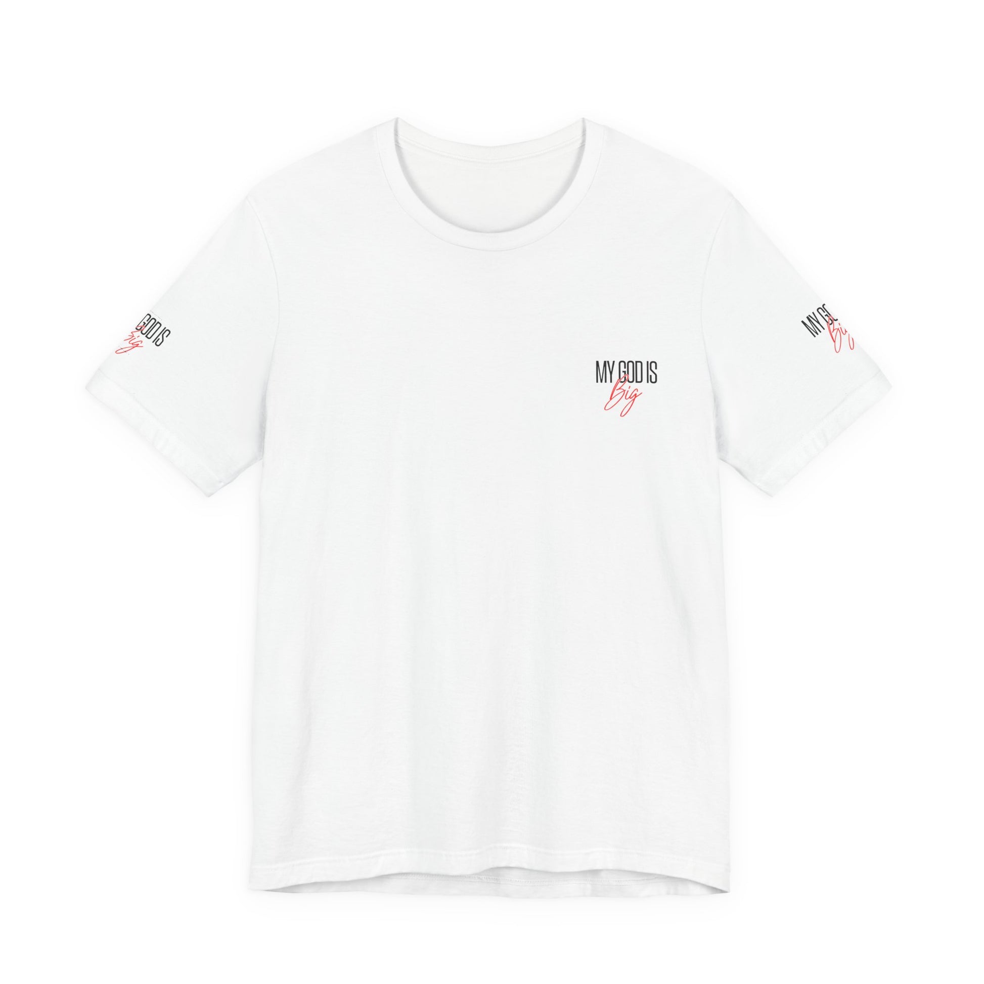 My God Is Big Tee — Christian Faith Graphic T-Shirt - www.trendingbestsellers.com