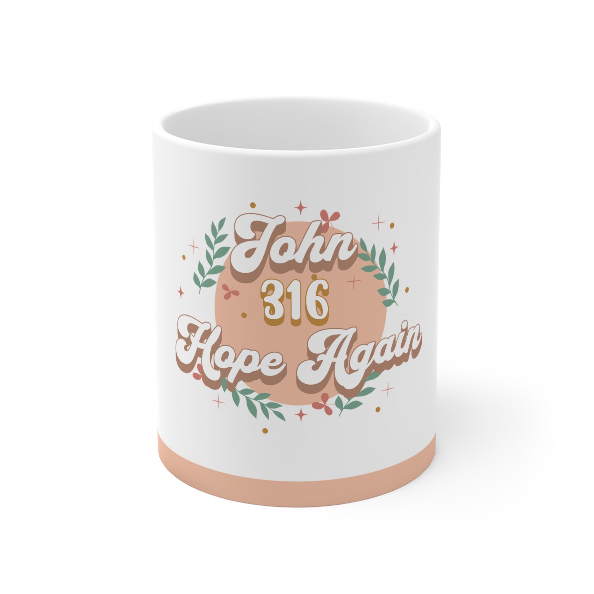 John 3:16 Hope Again Mug — Inspirational Christian 11oz Coffee Cup - www.trendingbestsellers.com