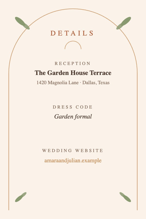 Earthy Artisan Wedding Invitation Suite — Printable Digital Files - Listing image 16