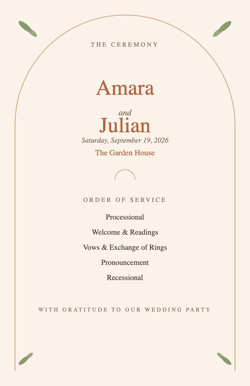 Earthy Artisan Wedding Invitation Suite — Printable Digital Files - Listing image 17