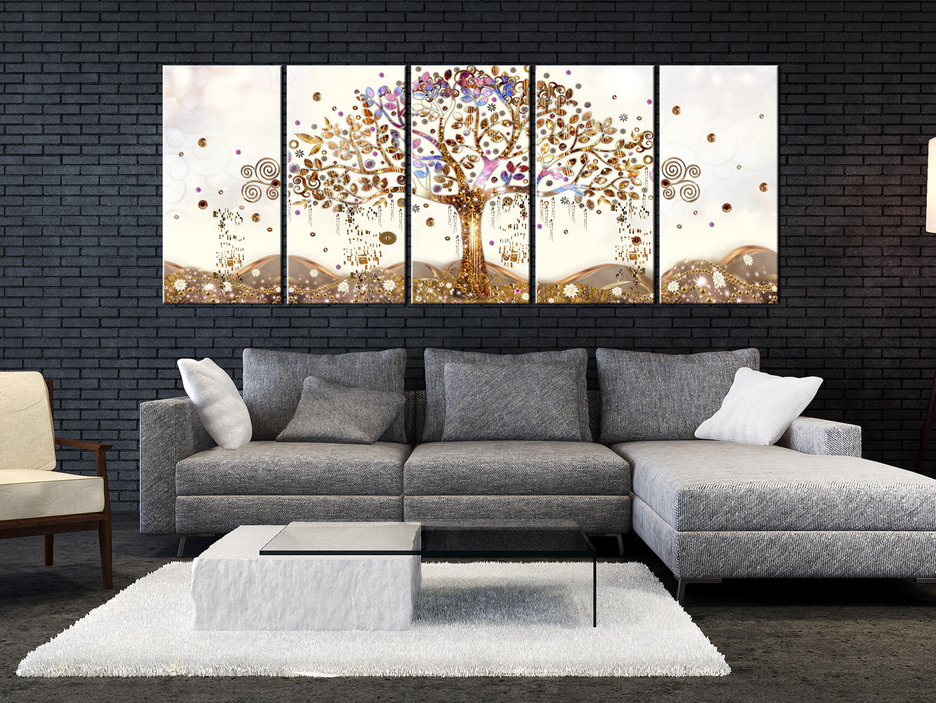 VIVYET Canvas Print - Dazzling Tree