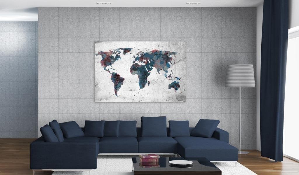 Canvas Print - Undiscovered continents - www.trendingbestsellers.com